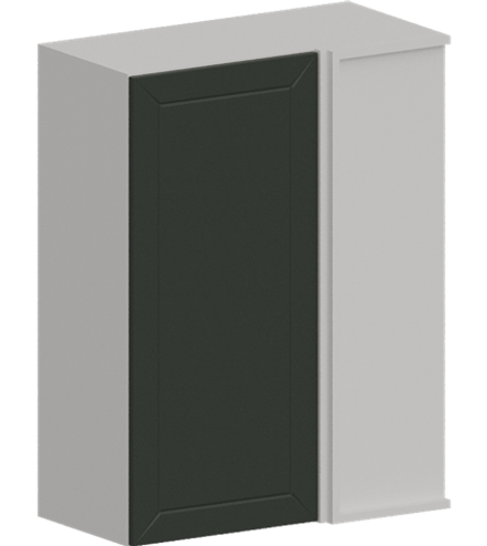 Кухня Модуль ШВУ 709 Графит / Насыщенно-зеленый