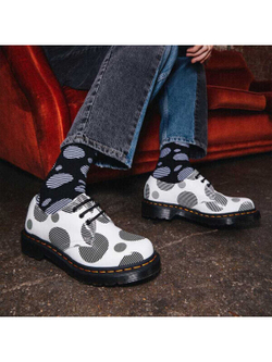 Dr. Martens 1461 Women's White обувь на каблуке