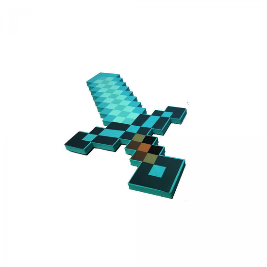 Меч алмазный Майнкрафт пиксельный (60см)