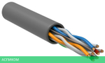 Кабель информационный ITK LC1-C604-121 305 м серый
