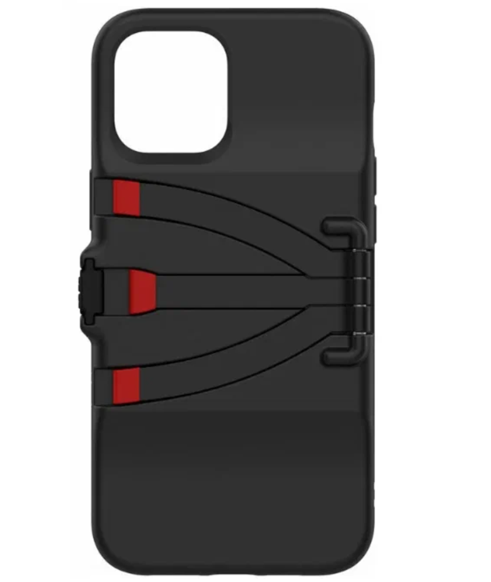 Чехол-штатив Peter Market StandPoint, для iPhone 12 Pro Max, с подставкой, черный