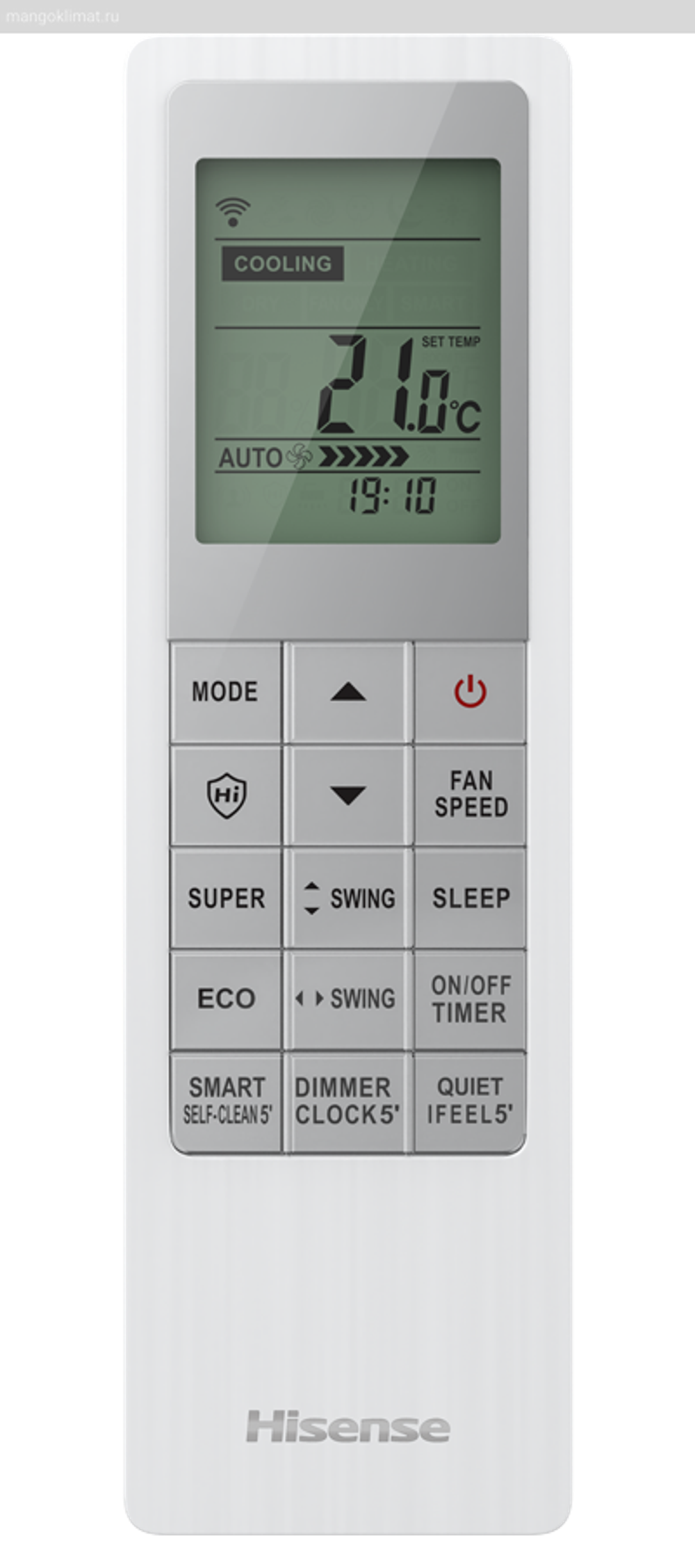 Инверторная сплит-система Hisense серии CHAMPAGNE CRYSTAL SUPER DC Inverter (R32) AS-10UW4RVETG01(C) (комплект)