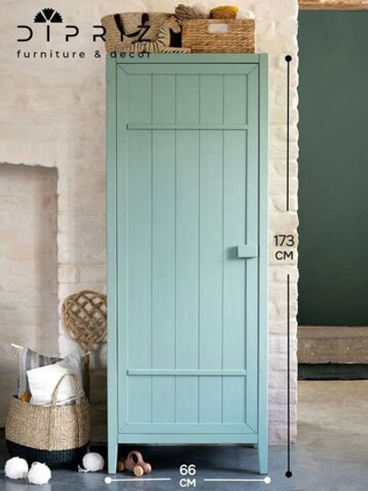 Шкаф распашной для одежды Карлос деревянный, эвкалипт