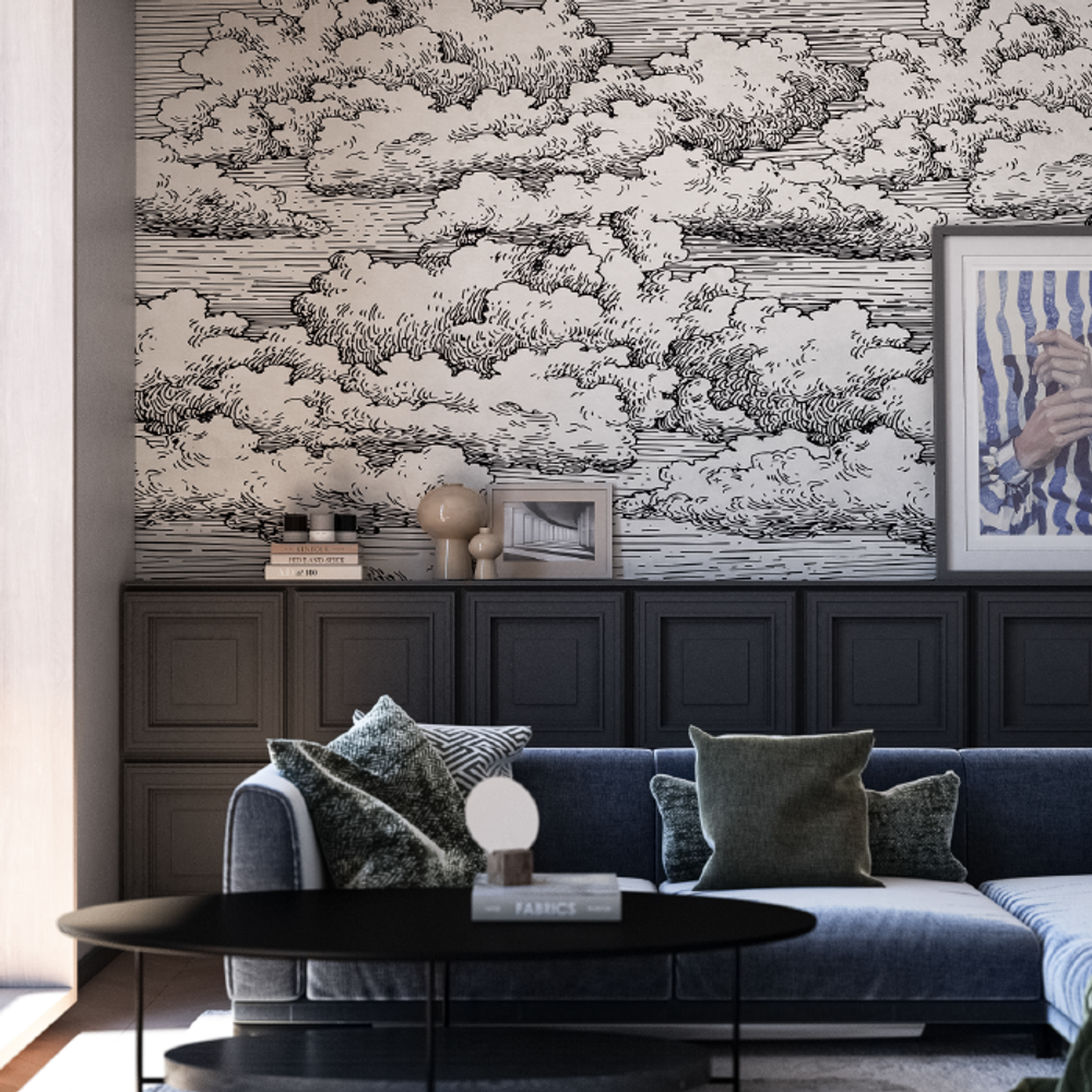 Декоративная панель пенополиуретан, 1500x500 мм