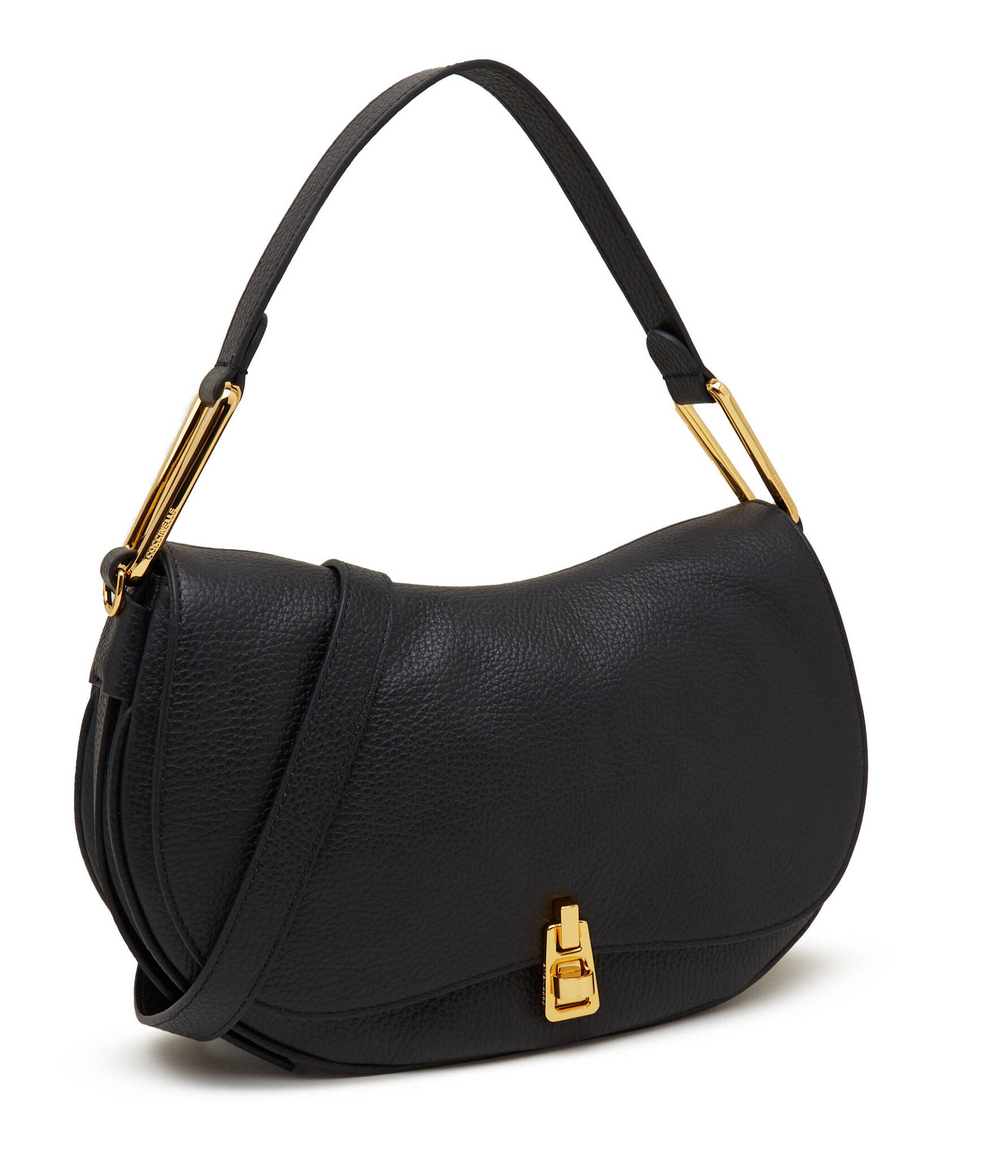 Кожаная сумка через плечо Coccinelle - черный(E1 PQR 18 03 01)