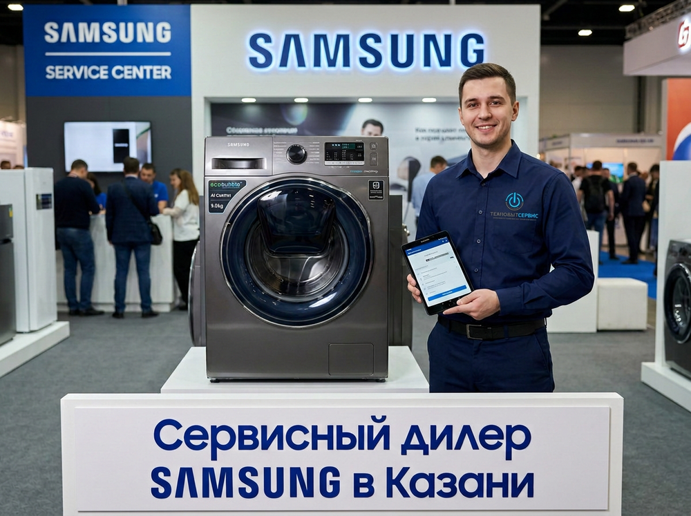Ремонт стиральной машины Samsung в Казани
