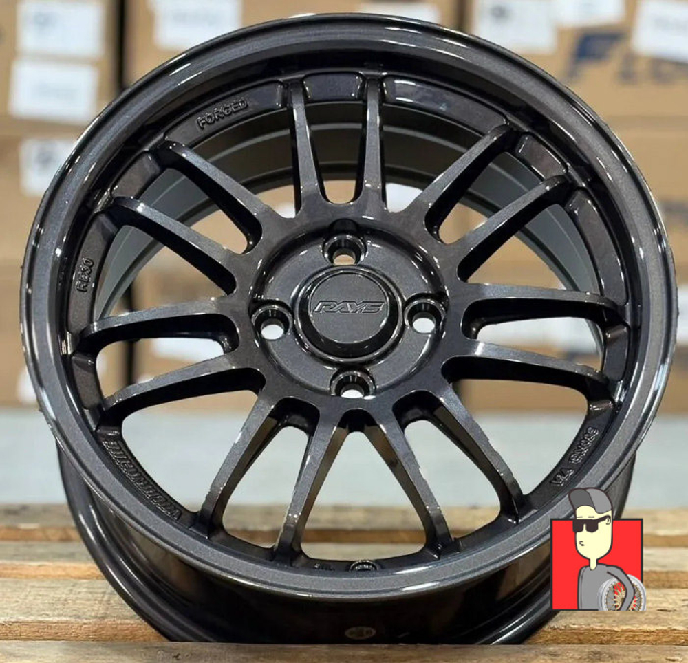 Комплект дисков Rays Volk Racing E30 15x7 et35 4x100