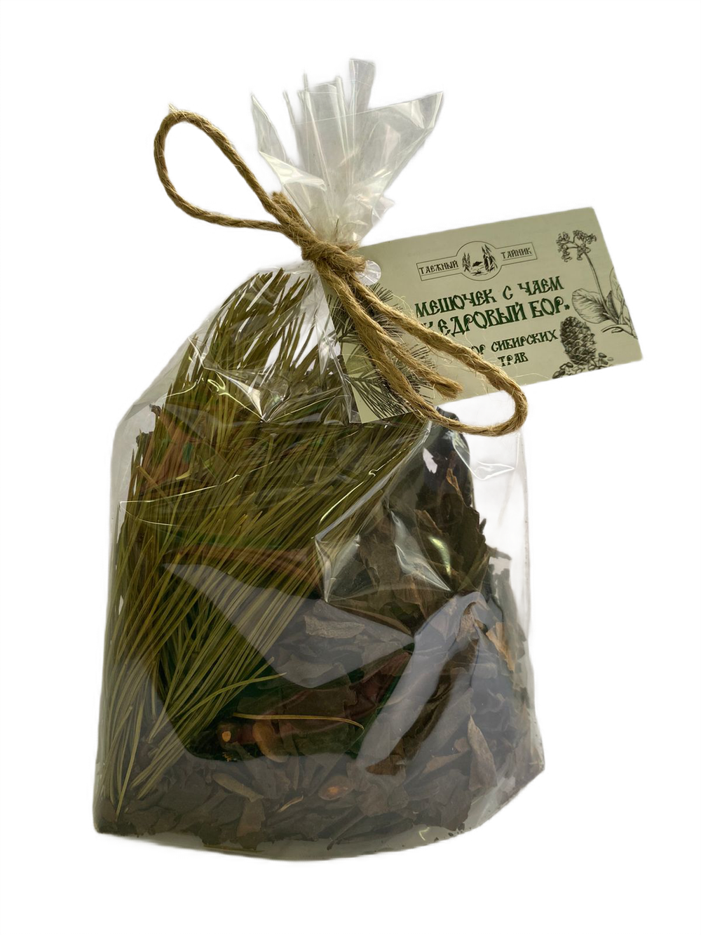 Мешочек с чаем "Кедровый Бор", 50 гр.