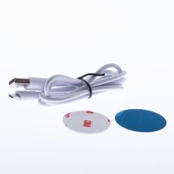 Ночник - светильник светодиодный ЭРА NLED-466-1W-W настенный аккумуляторный белый | Ночники