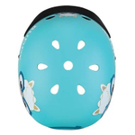Шлем детский Globber Elite Lights XS/S (48-53CM) голубой