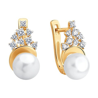 Серьги Au 585 (792160)