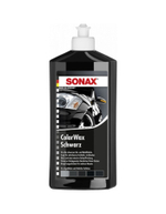 Sonax ColorWax Schwarz Цветной полироль "Черный блеск" (черный) 500мл
