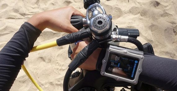 Компьютер Shearwater Perdix II Titan серебристый