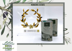 Оливковое масло урожая 2025 Renieris Estate Extra Virgin 500 мл Греция, ж/б (Крит)