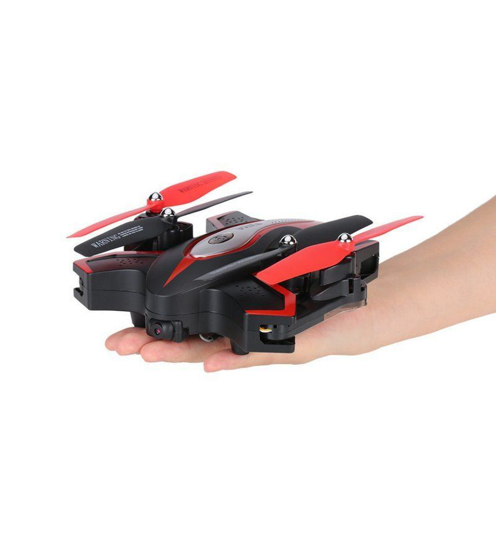 Р/У квадрокоптер Syma X56W Folding Wizard с FPV трансляцией Wi-Fi, барометр, 2.4G RTF