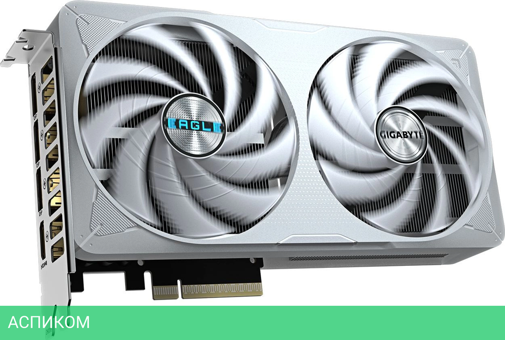 Видеокарта Gigabyte GeForce RTX 5060 Ti Eagle OC Ice 8GB GDDR7 (GV-N506TEAGLEOC ICE-8GD)