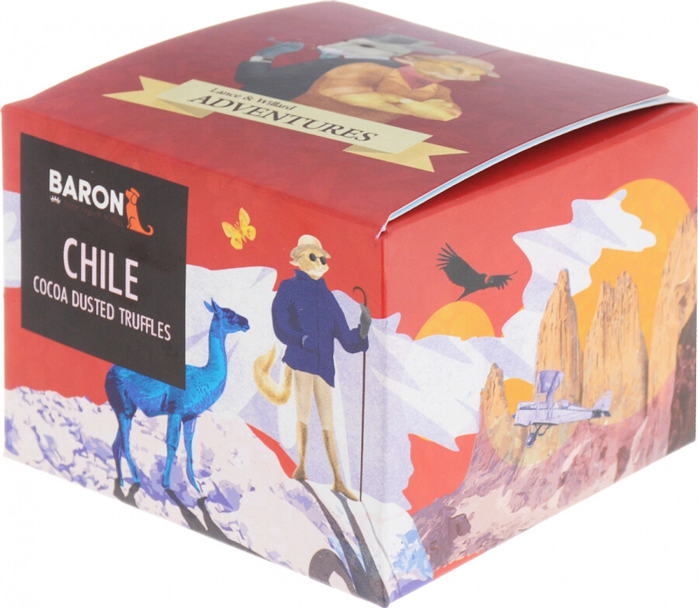 Шоколад Барон Французские трюфели со вкусом чили / Baron French Truffles with Chili 100г