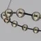 5041/120L L-VISION ODL24 545 черн./золото/дымчатый/металл/стеко Люстра LED 120W 4000К 9364Лм TRONI