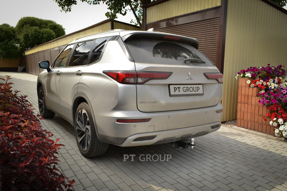Фаркоп на Mitsubishi Outlander 2022- без подрезки бампера(без электрики) арт.MOU-22-991122.00