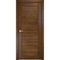 Цена на Межкомнатная дверь шпон Лофт 1 каштан глухая Купить Межкомнатная дверь шпон Лофт 1 каштан глухая