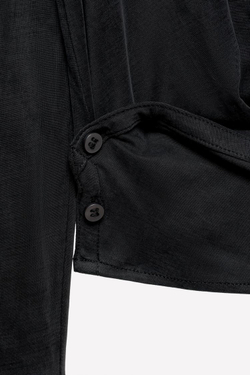 ZARA X LUDOVIC DE SAINT SERNIN РУБАШКА-КИМОНО, ЧЕРНЫЙ