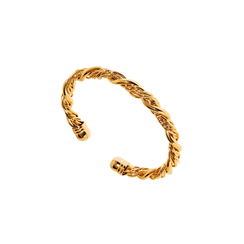 Браслет Перекрученный – Золото