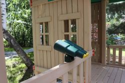 Бинокль зеленый