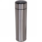 Термос 500мл «Стиль» с датчиком температуры и ситом, серебро
