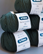 -60% Merino Extrafine DK 5x50g — dark olive