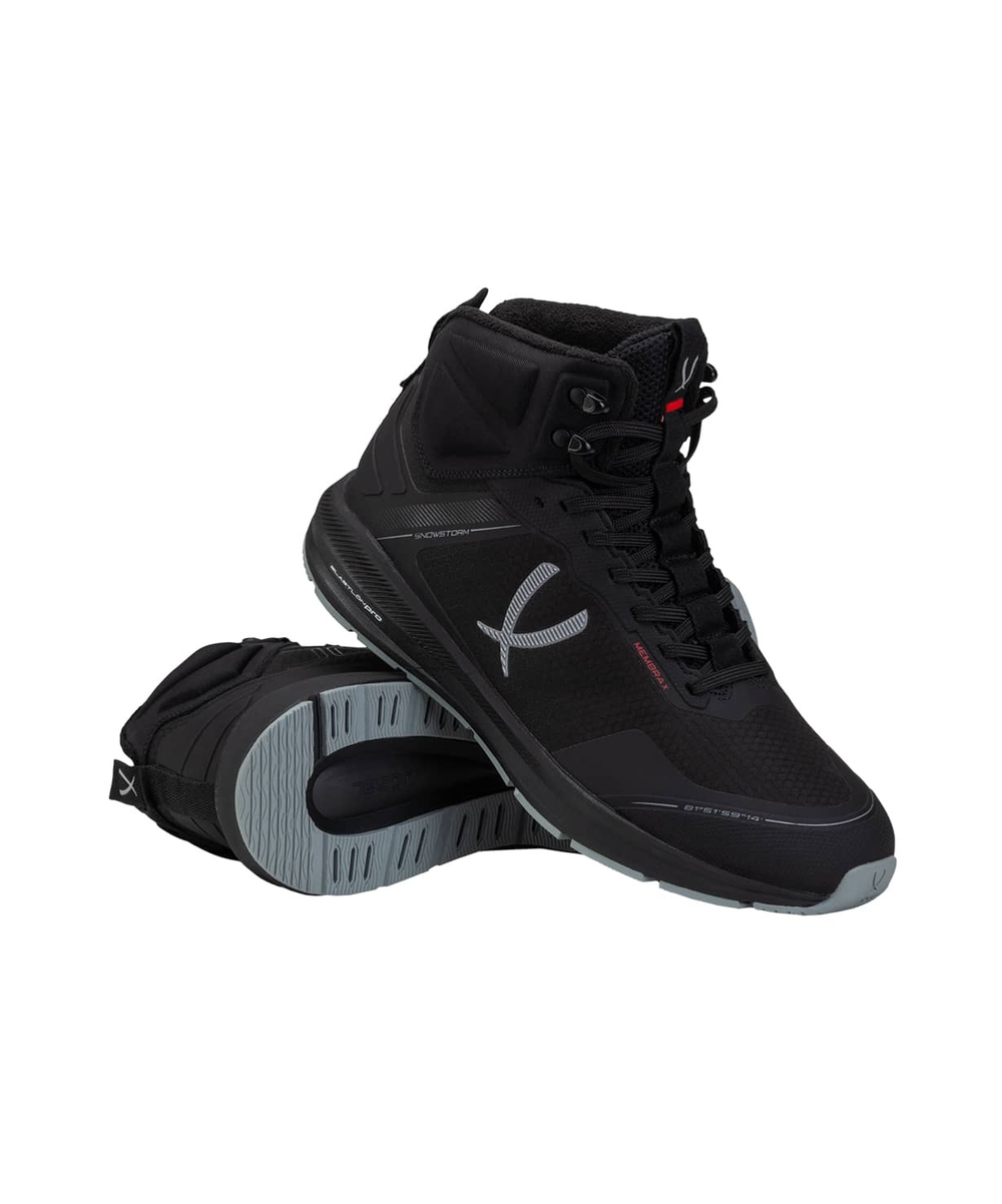 Кроссовки с мембраной Snowstorm MID Black/grey