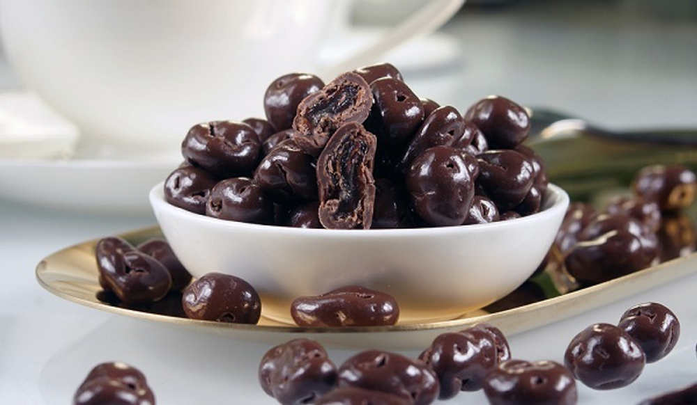 Изюм в молочной шоколадной глазури РЧК AlbertHof