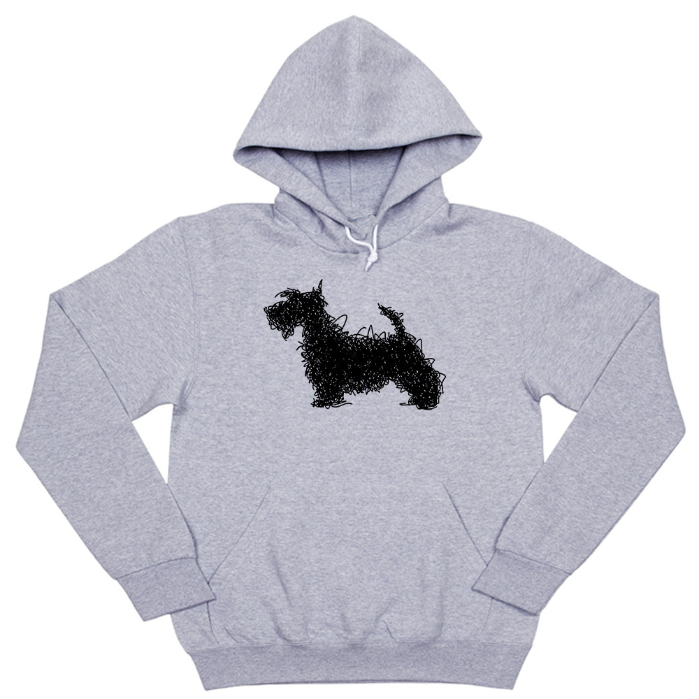 Толстовка "Скотч - штрихи"