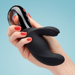 Кролик-вибратор Miss Bi (черный)