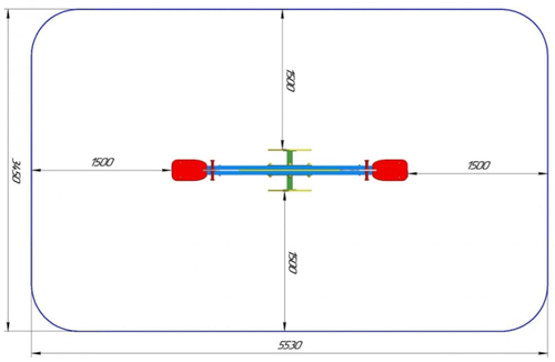 Качалка-балансир Зебра КБ-57.1