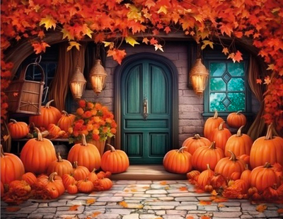 ТЫКВЫ №3 фон неопреновый