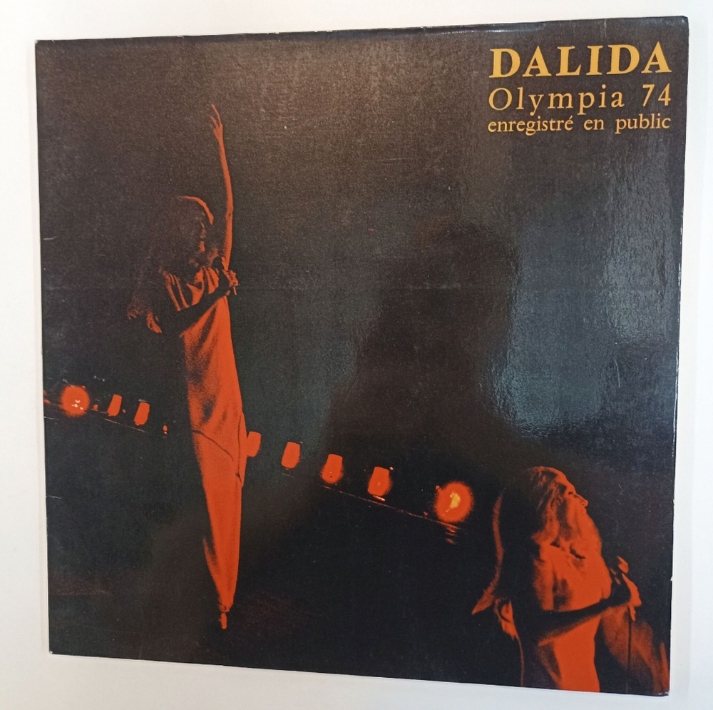 Винтажная виниловая пластинка LP Dalida Olympia 74 (France 1974)