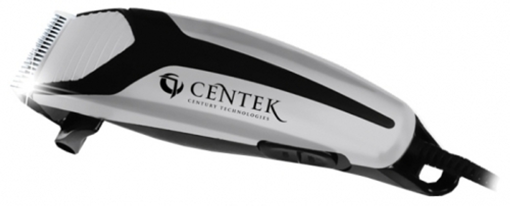 Машинка для стрижки Centek CT-2113 (чёрный/серый)