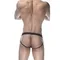 Мужские трусы джоки зеленые блестящие Don Moris DM102119