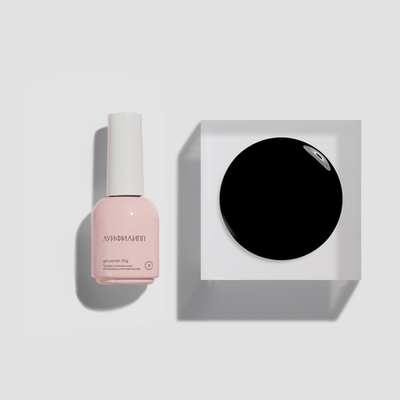 Луи Филипп Ultra Black - Гель-лак ультра черный, 10мл