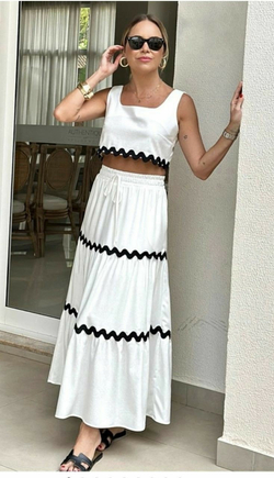 Тесьма ВЬЮН 2,5см черный