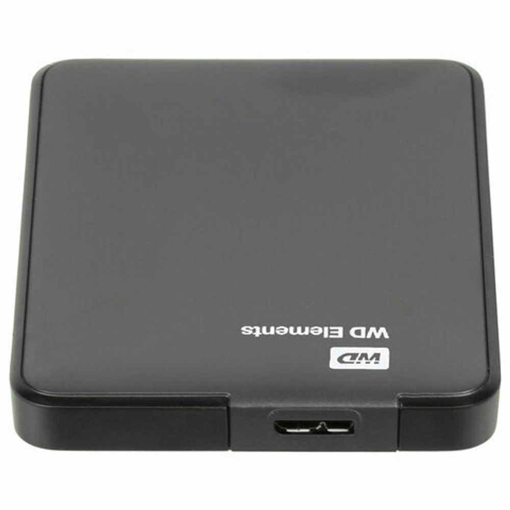 Внешний жесткий диск WD Elements Portable 4TB, 2.5", USB 3.0, черный, WDBW8U0040BBK-EEUE