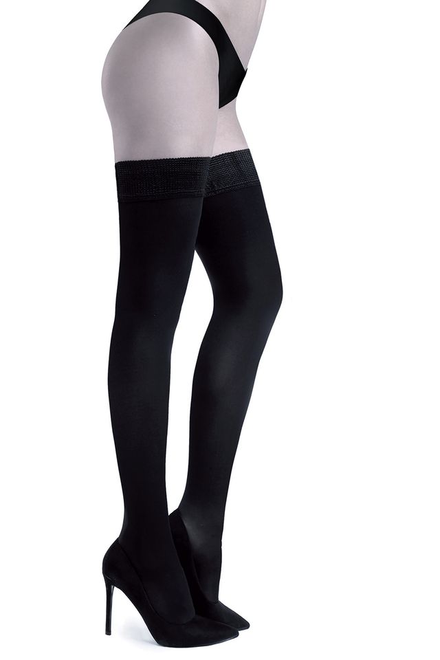 Чулки CA1110 Velour 60 den Nero