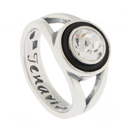 "Гайо" кольцо в серебряном покрытии из коллекции "Мариот" от Jenavi