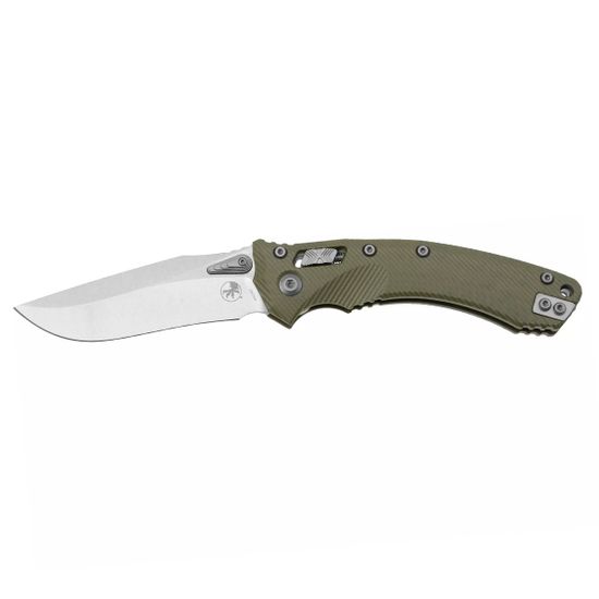 Нож Microtech Amphibian S/E Ram-Lok 137RL-10FLGTOD клинок из стали M390MK, рукоять G-10