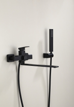 22095-C Смеситель для ванны (ЧЕРНЫЙ) HansenPRO  (10/1шт)