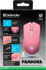 Мышь Defender Pandora GM-502 розовый (52501)