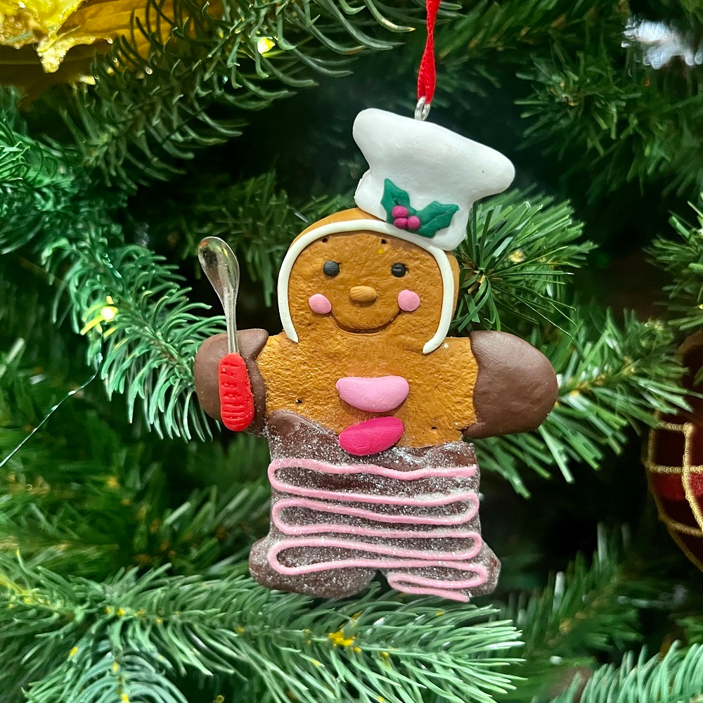 Пряничные человечки, украшение на ёлку [Арт. KL 60012]