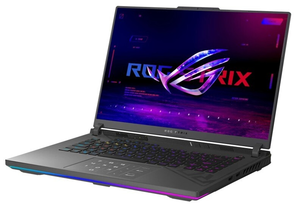 Ноутбук  ASUS ROG Strix G16 G614JU-N3490 16 ", Core i5, 16 Гб RAM, 512 Гб SSD, GeForce RTX 4050, Серый