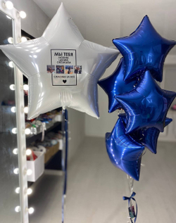 Воздушные шары звёзды для мужчины, с фотографиями №2790