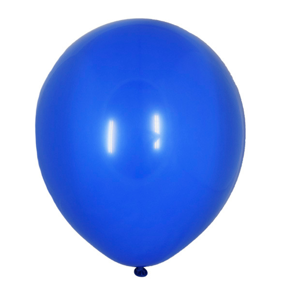 Воздушные шары с гелием и обработкой Декоратор ROYAL BLUE Королевский синий 044 12"/30 см